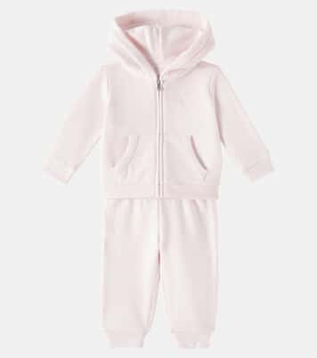 Baby cotton-blend fleece hoodie and sweatpants set | Polo Ralph Lauren Kids