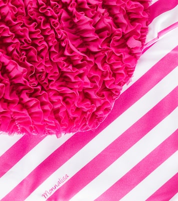 Ruffled striped bikini | Monnalisa