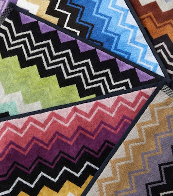 Giacomo set of 6 terry face towels | Missoni