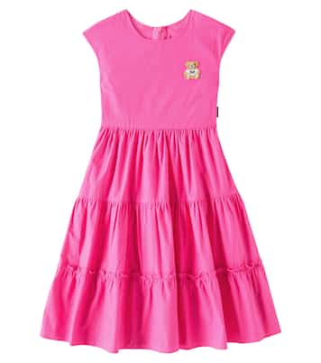 Kleid aus Baumwolle | Moschino Kids