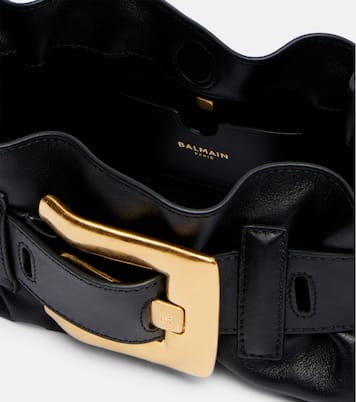 Anthem Mini leather shoulder bag | Balmain