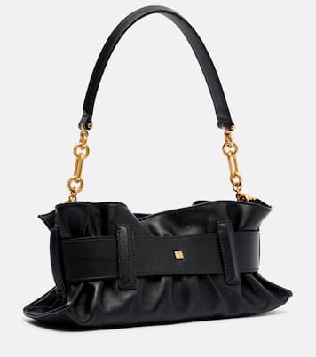 Anthem Mini leather shoulder bag | Balmain