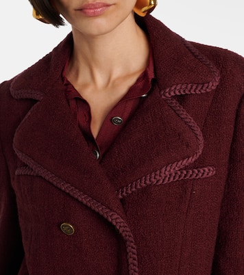 Giacca doppiopetto in lana e mohair | Etro