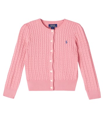 Cardigan in cotone a trecce | Polo Ralph Lauren Kids