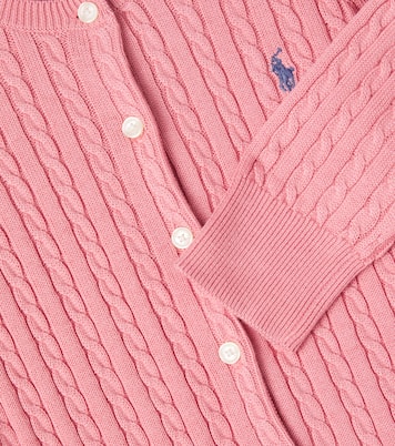 Cardigan in cotone a trecce | Polo Ralph Lauren Kids