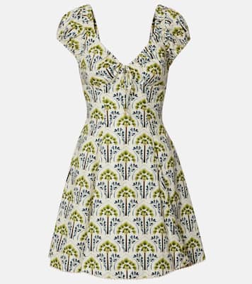 Mati Moriche cotton poplin minidress | Agua by Agua Bendita
