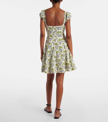 Mati Moriche cotton poplin minidress | Agua by Agua Bendita
