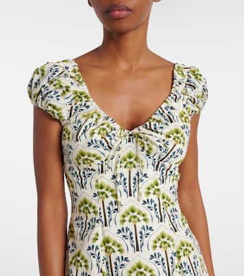 Mati Moriche cotton poplin minidress | Agua by Agua Bendita