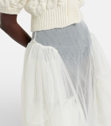 Tulle midi skirt | Simone Rocha
