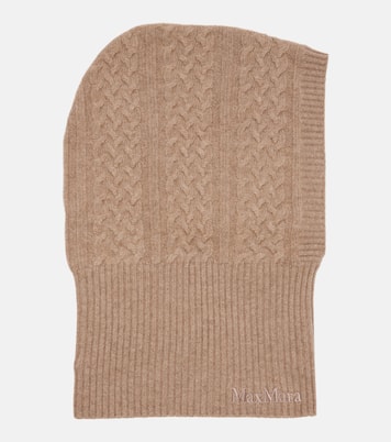 Romana cable-knit cashmere hood | Max Mara