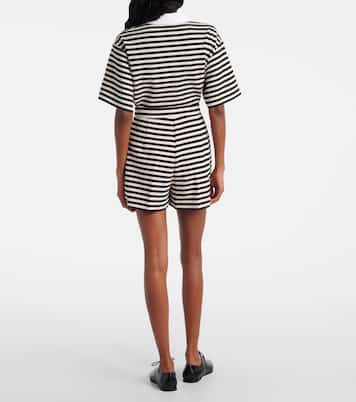 Ornica striped high-rise shorts  | Max Mara