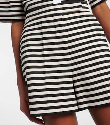 Ornica striped high-rise shorts  | Max Mara