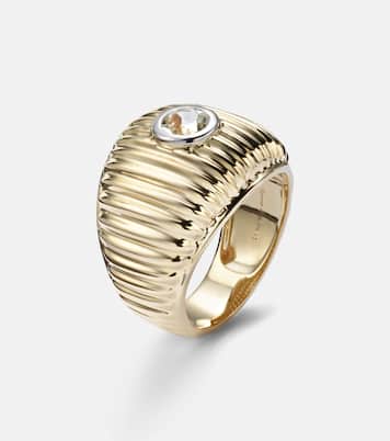 Anello in oro 9kt con topazio | Yvonne Léon