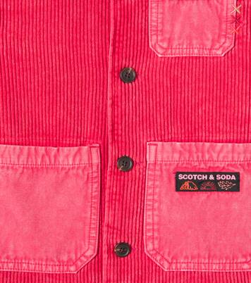 Hemdjacke aus Baumwoll-Cord | Scotch & Soda Kids