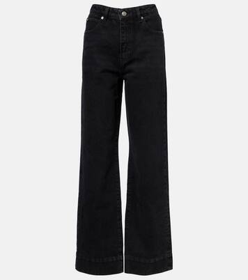 Streamline high-rise straight jeans | Frame