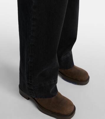 Streamline high-rise straight jeans | Frame
