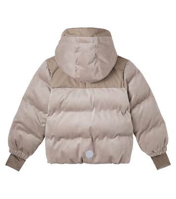 Mads corduroy puffer jacket | Wheat