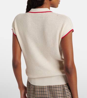 Chez Valentino cotton-blend sweater | Valentino