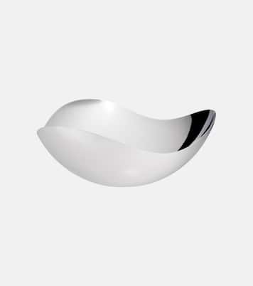 Bloom Large stainless steel bowl by by Helle Damkjær | Georg Jensen
