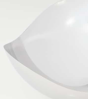 Bloom Large stainless steel bowl by by Helle Damkjær | Georg Jensen