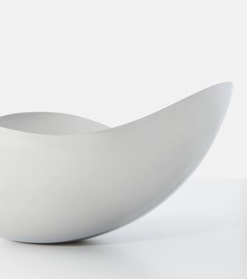 Bloom Large stainless steel bowl by by Helle Damkjær | Georg Jensen