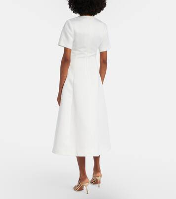 Besticktes Midikleid Caroline | Leo Lin