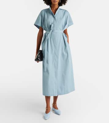 Robe chemise en coton | Jil Sander