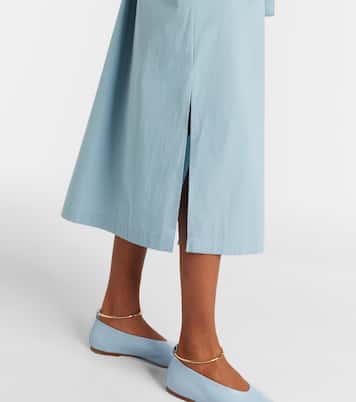 Robe chemise en coton | Jil Sander