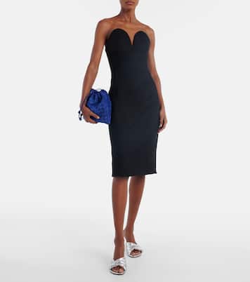 Dustbag 인트레치아토 스웨이드 파우치 | Bottega Veneta