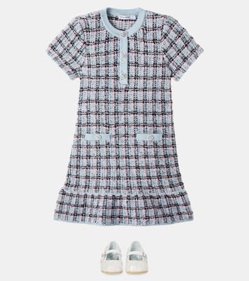 Robe en tweed de coton mélangé | Self-Portrait Kids