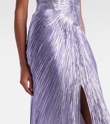 Sara silk-blend bustier gown | Maria Lucia Hohan