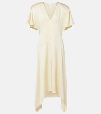 Satin midi dress | Stella McCartney