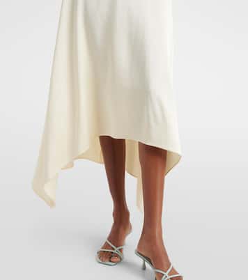 Satin midi dress | Stella McCartney