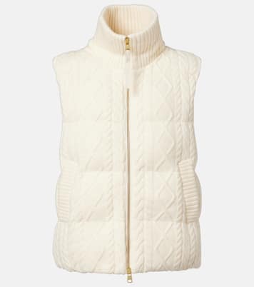 Chaleco acolchado trenzado Irina | Varley