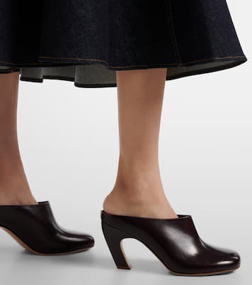 Mules Mica 80 in pelle | Le Monde Béryl