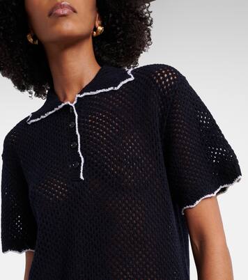 Wool and cashmere polo sweater | Jardin des Orangers