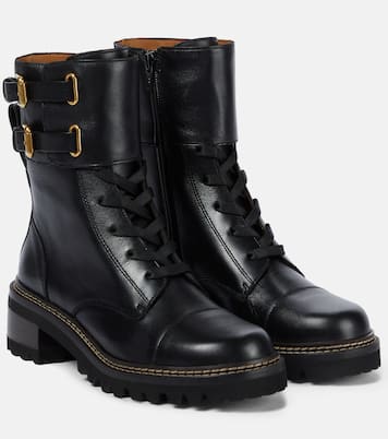 Bottines Mallory en cuir | See By Chloé