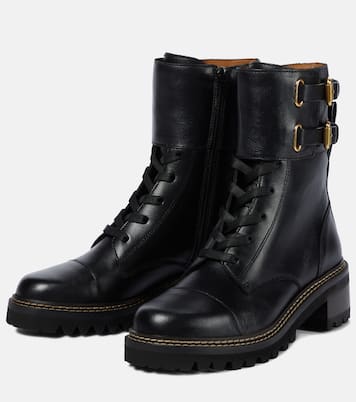 Bottines Mallory en cuir | See By Chloé