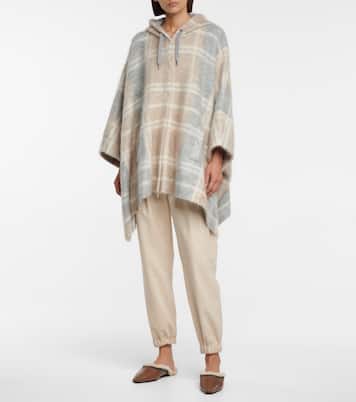 Slippers in pelle e shearling | Brunello Cucinelli