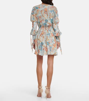 Floral crêpe minidress | Etro