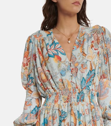 Floral crêpe minidress | Etro