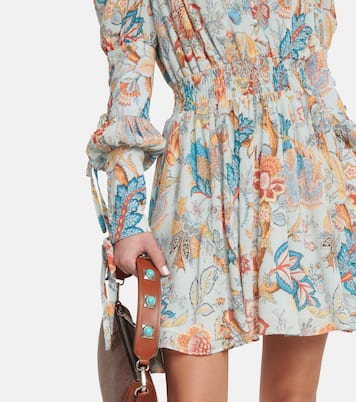 Floral crêpe minidress | Etro