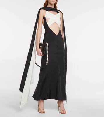 Robe aus Crêpe | Rodarte