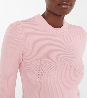 Pullover in maglia a coste | Alaïa