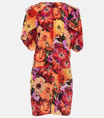 Miniabito in seta con stampa | Stella McCartney