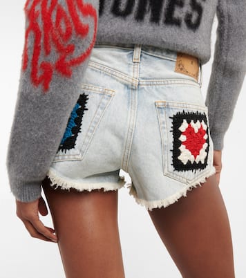 Shorts di jeans Northern Vibes | Alanui