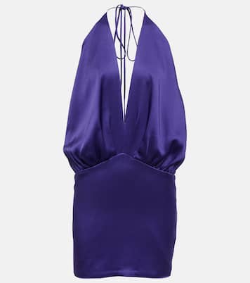 Minikleid aus Satin | Blumarine