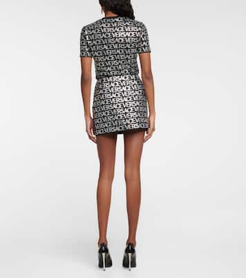 Mini-jupe à ornements | Versace