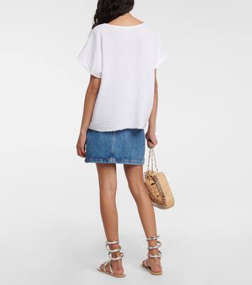 Elsa cotton gauze top | Velvet