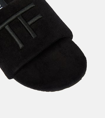 Harrison embroidered slides | Tom Ford